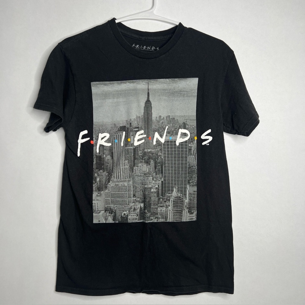 FRIENDS 90's TV Show Sitcom T‎ SHIRT Classic Size Small Black